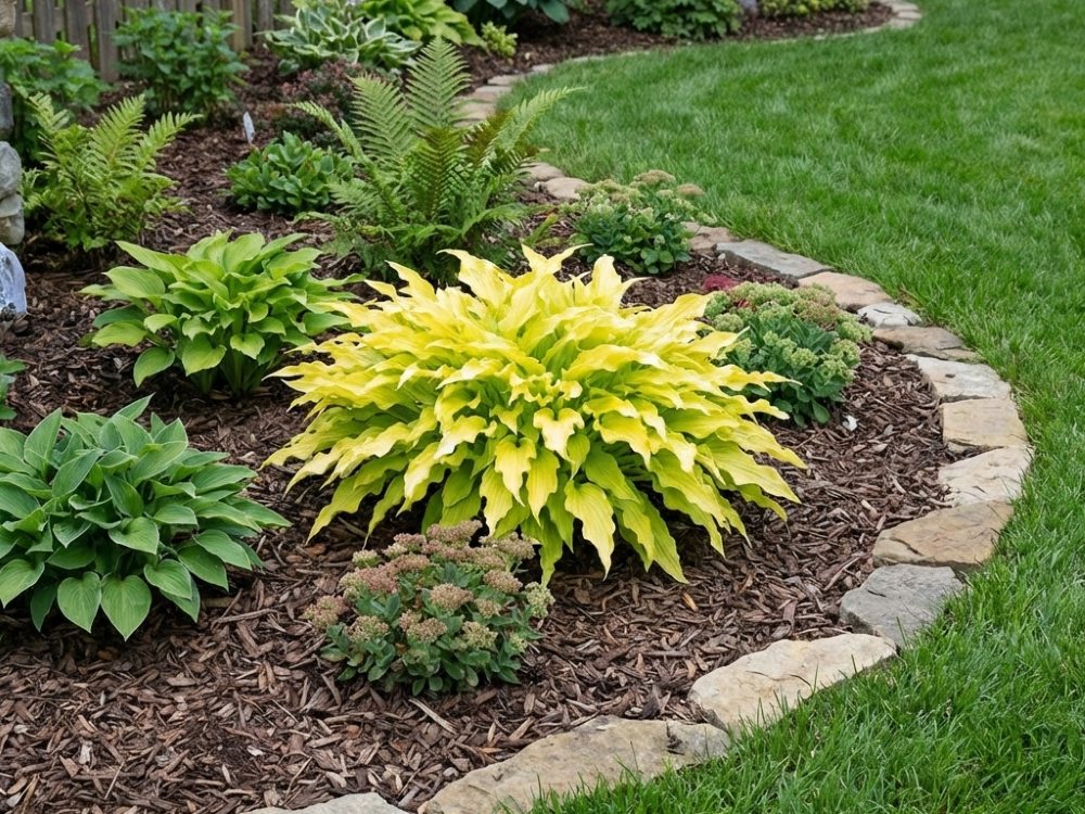 ‘Wiggles & Squiggles’ Hosta (Hosta '‘Wiggles & Squiggles') - 1 gallon