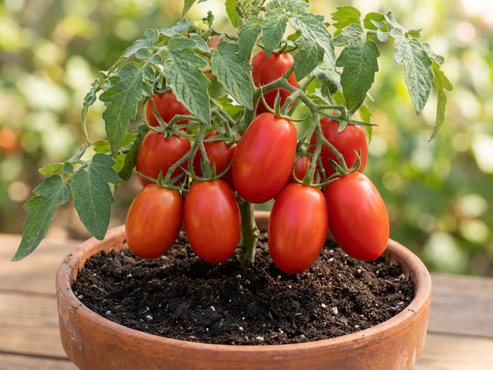 La Roma Tomato (Solanum lycopersicum ‘La Roma’) - QT
