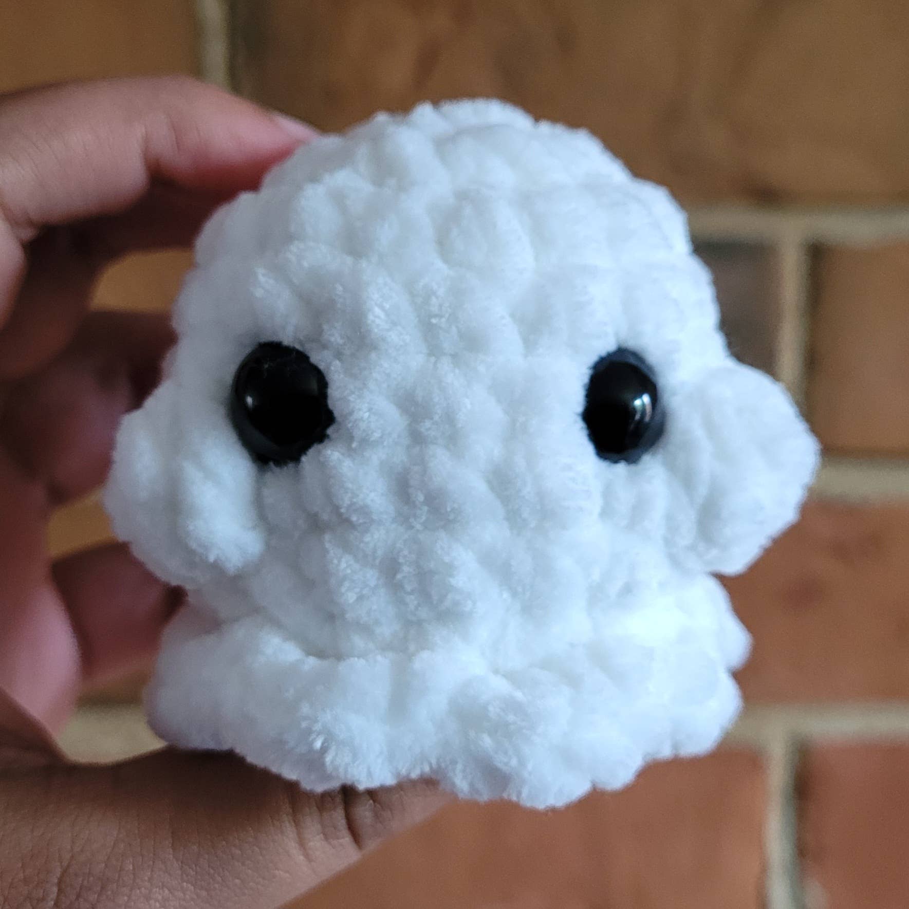 Mini Crochet Ghost Plushies