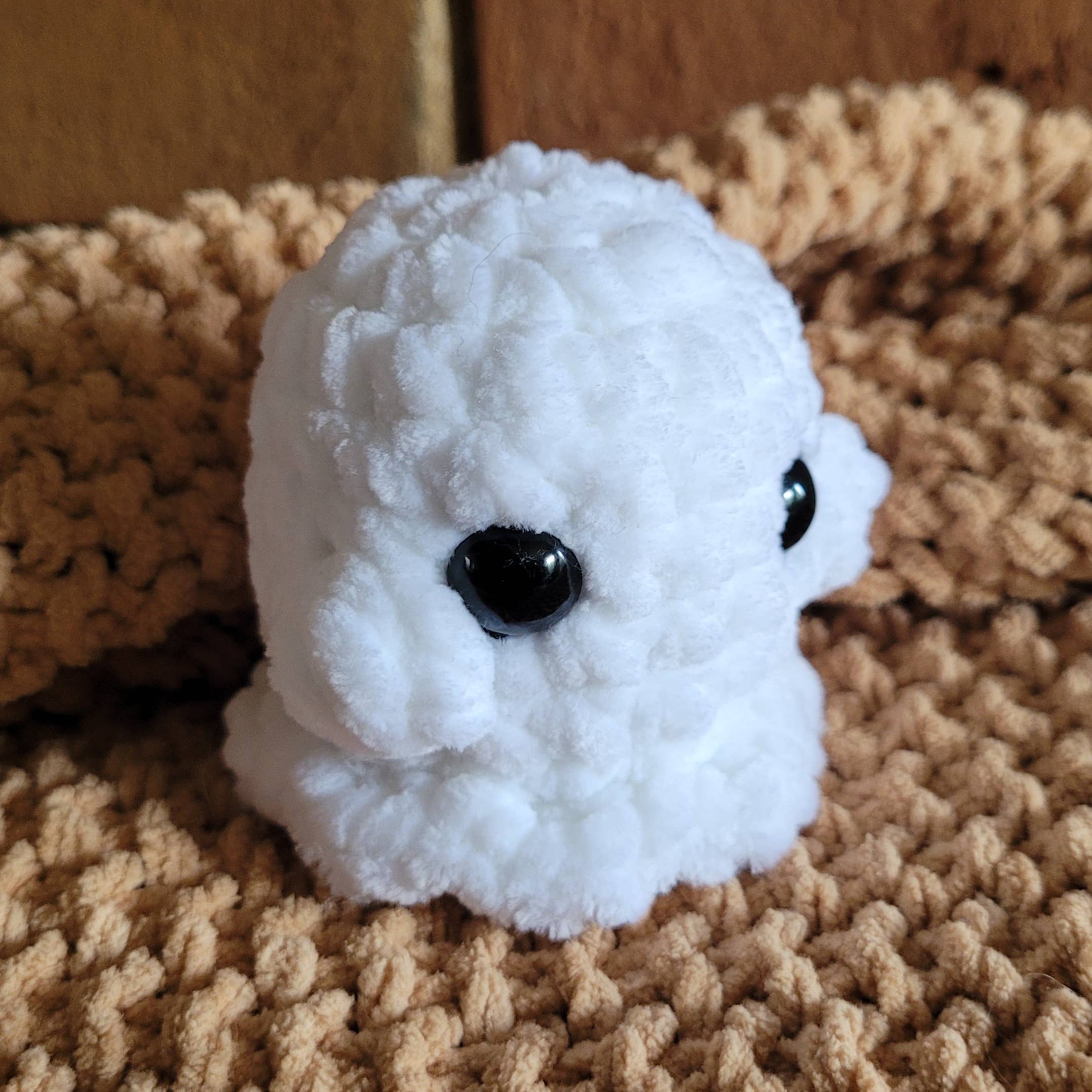 Mini Crochet Ghost Plushies