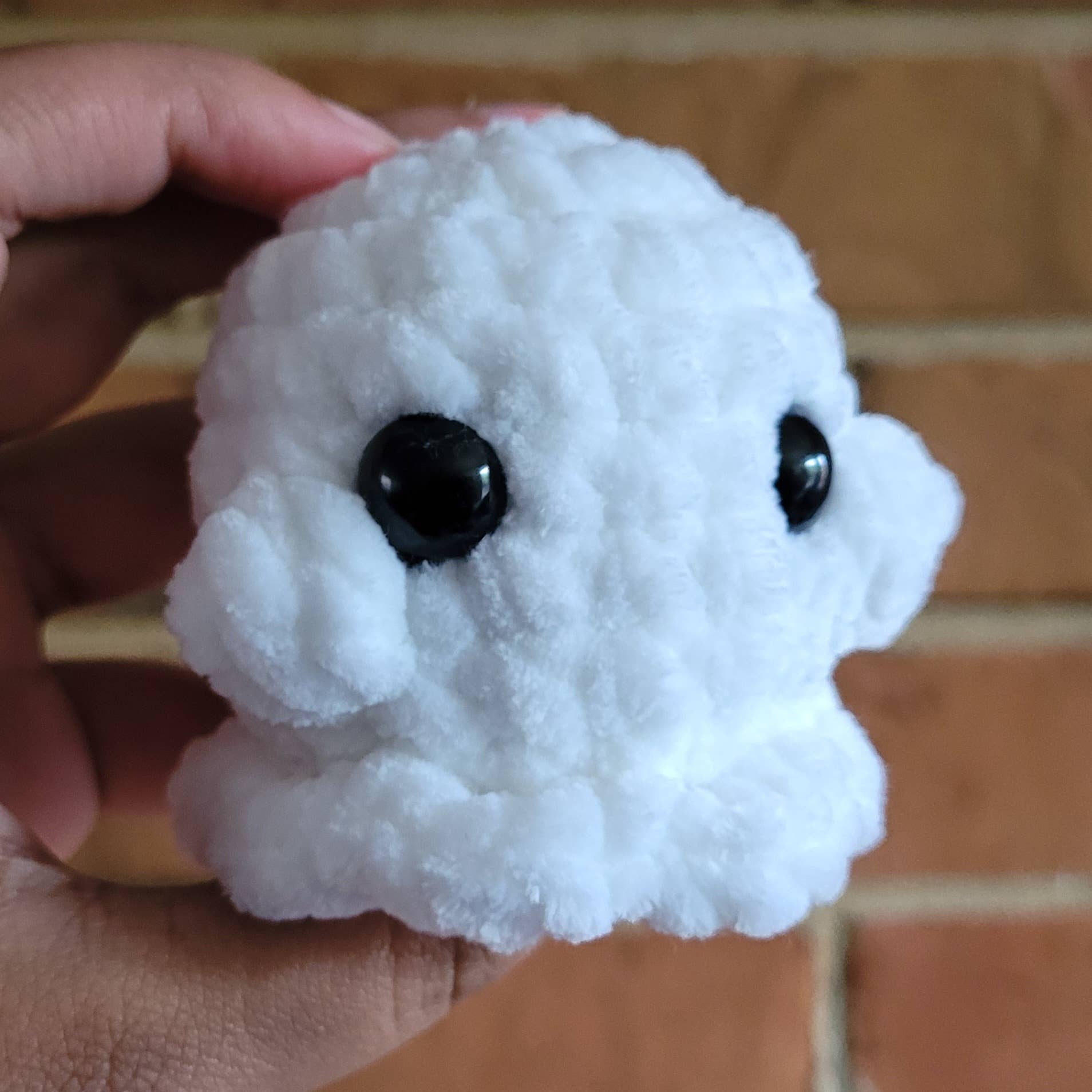 Mini Crochet Ghost Plushies