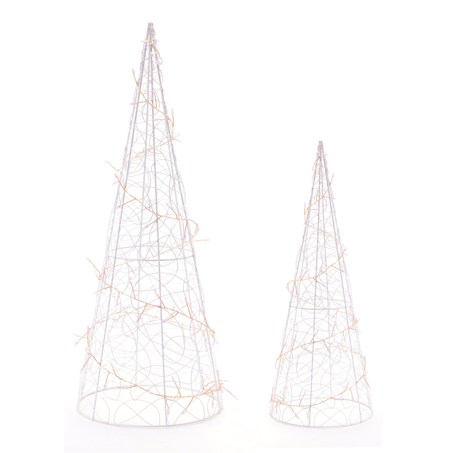 Multicolor LED Tree (Set of 2)