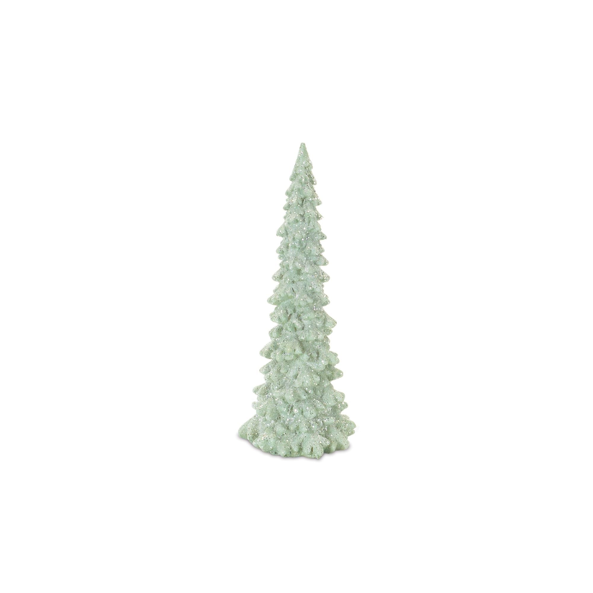 Glittered Holiday Tree (Set of 6)