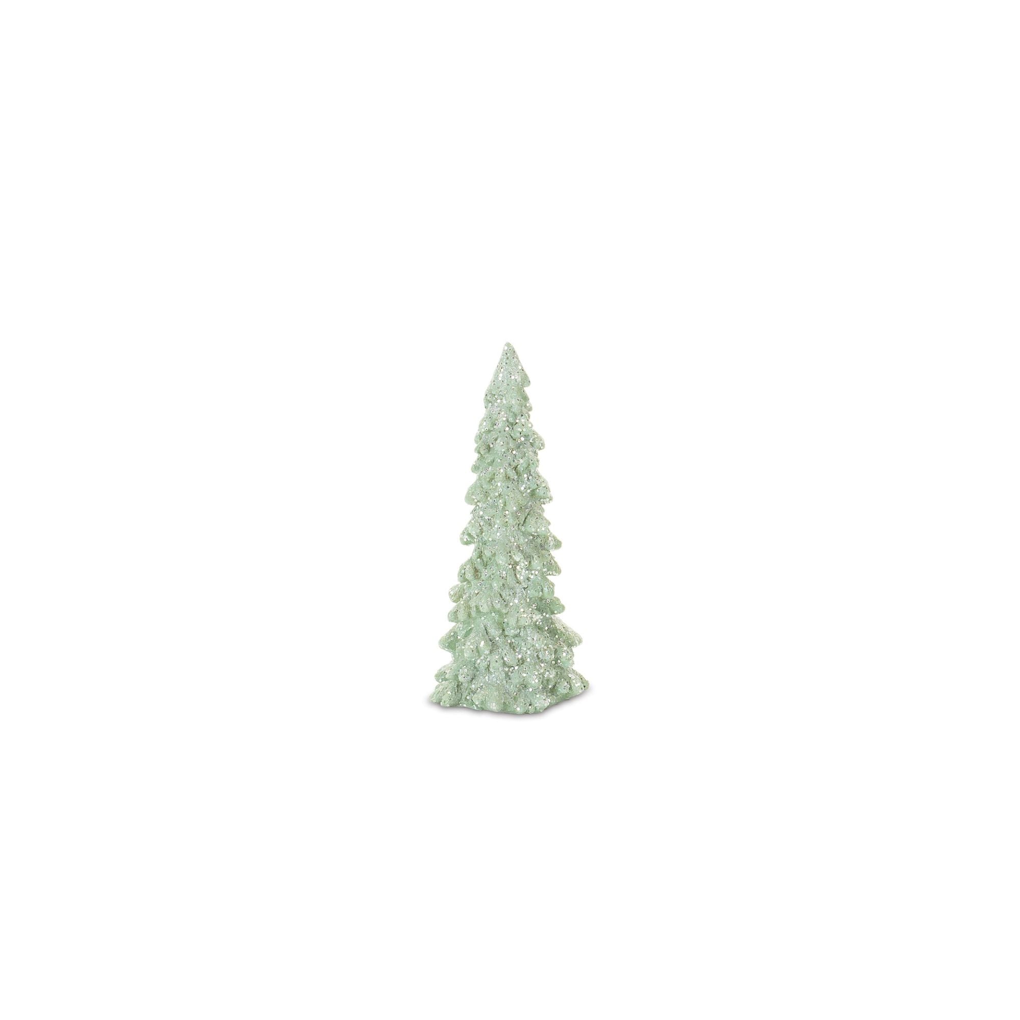 Glittered Holiday Tree (Set of 6)