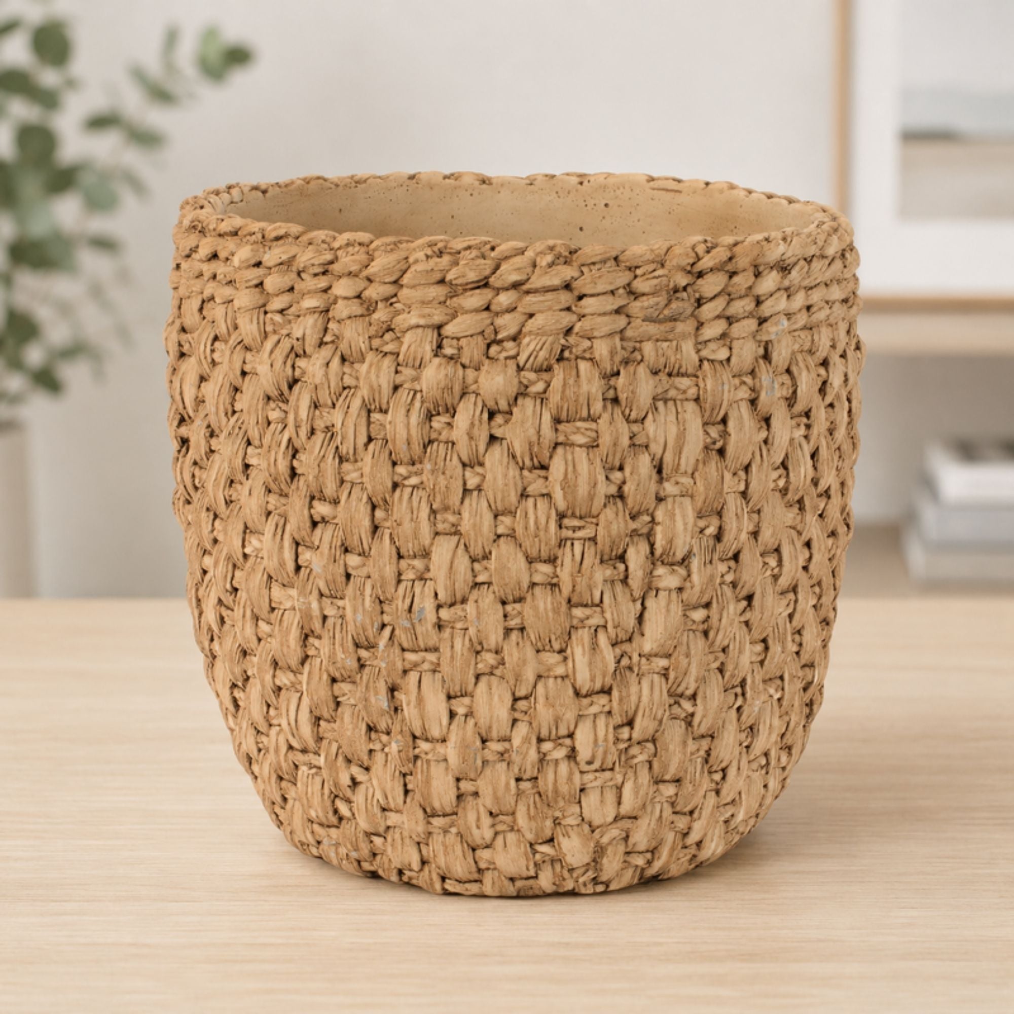Container 10.5"D x 10"H Cement